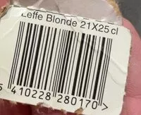 Mängden socker i Blonde