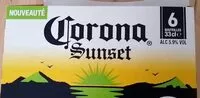 Mängden socker i Corona Sunset