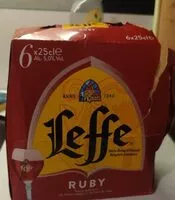 Mängden socker i Leffe ruby