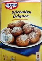 Mängden socker i Beignets