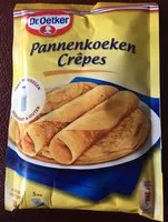 Mängden socker i Crêpes
