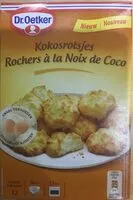 Mängden socker i Rochers à la noix de coco