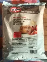 Mängden socker i Mix pour gaufres de bruxelles