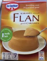 Mängden socker i Flan au caramel