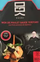 Mängden socker i Wok de Poulet sauce teriyaki