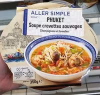 Mängden socker i Aller simple pour Phuket Soupe crevettes sauvages Champignons et tomates