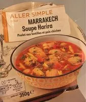 Mängden socker i Aller Simple pour Marrakech (Soupe Harira, Poulet aux lentilles et pois chiches)