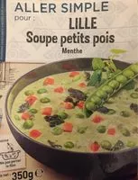 Mängden socker i Soupe petits pois menthe