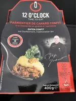 Mängden socker i Parmentier de canard confit