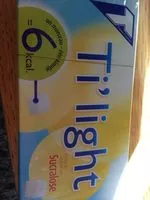 Mängden socker i Ti'light à base de sucralose