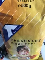 Mängden socker i Cassonade Graeffe