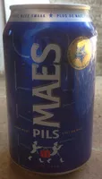 Mängden socker i Maes Pils