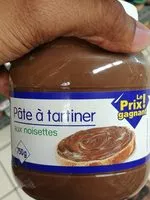 Mängden socker i Pate a tartiner aux noisettes