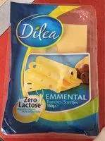 Mängden socker i Emmental Zéro Lactose