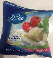 Mängden socker i Mozarella sans lactose