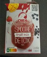 Mängden socker i Smoothie fruit mix