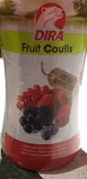 Mängden socker i Coulis fruits rouges