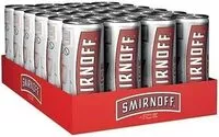 Mängden socker i Smirnoff Ice