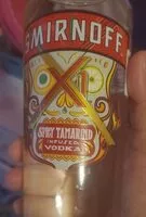 Mängden socker i Smirnoff