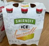 Mängden socker i Smirnoff