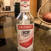 Mängden socker i Samirnoff ice