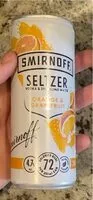Mängden socker i Smirnoff seltzer
