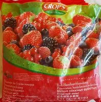 Mängden socker i Mélanges Fruits Rouges, 1 Kilo, Marque Crop's