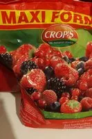 Mängden socker i Mélange de fruits rouges