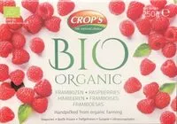 Mängden socker i Bio Organic Framboises