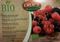 Mängden socker i Mélange de fruits rouges