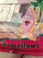 Mängden socker i Haribo Chamellows Exotic