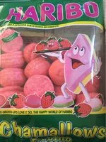 Mängden socker i Chamallows Rubino-fraises 175G