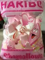 Mängden socker i Haribo Chamallows Hearts - 175G