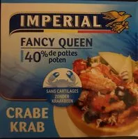 Mängden socker i Fancy Queen Crabe - Krab