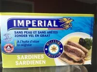 Mängden socker i Imperial sardines