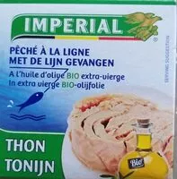 Mängden socker i Thon pêché à la ligne à  l'huile d'olive bio extra-vierge