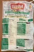 Mängden socker i Straight cut fries 10/10