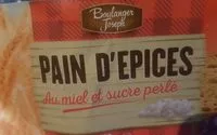 Mängden socker i Pain d'épices