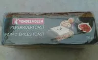 Mängden socker i Pain d'épices toast