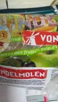 Mängden socker i Vondelmolen Pain D'epices Aux Fruits 12X350G