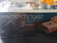 Mängden socker i Pain d'épices toast aux noix et figues
