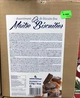 Mängden socker i Assortiment de biscuits fins