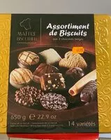 Mängden socker i Assortiment de Biscuits