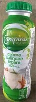 Mängden socker i Crème culinaire légère 20% m.g.