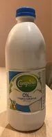 Mängden socker i Campina lait écrémé 0%