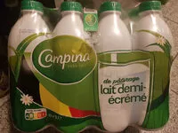 Mängden socker i Lait demi-écréme