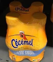 Mängden socker i Cécémel allégé en sucres