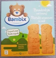 Socker och näringsämnen i Bambix