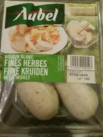 Mängden socker i Boudin blanc fines herbes
