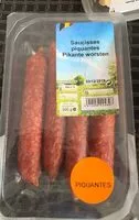 Mängden socker i Saucisses piquantes